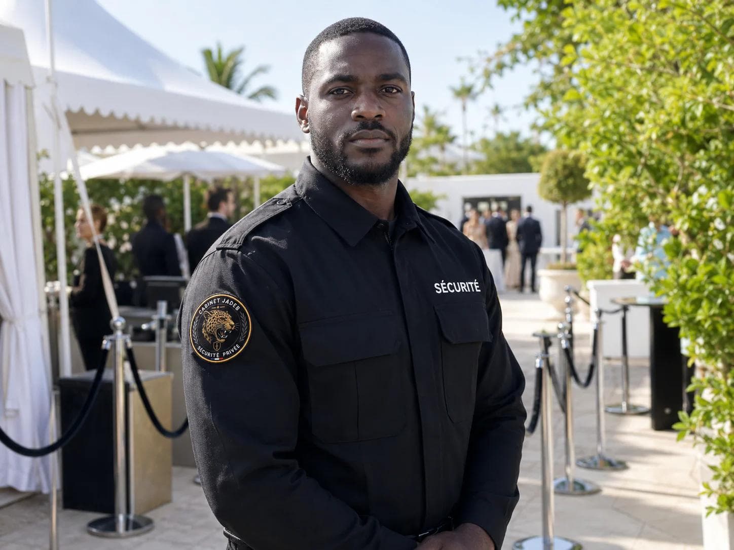 Agent du Cabinet Jadeb en sécurité événementielle